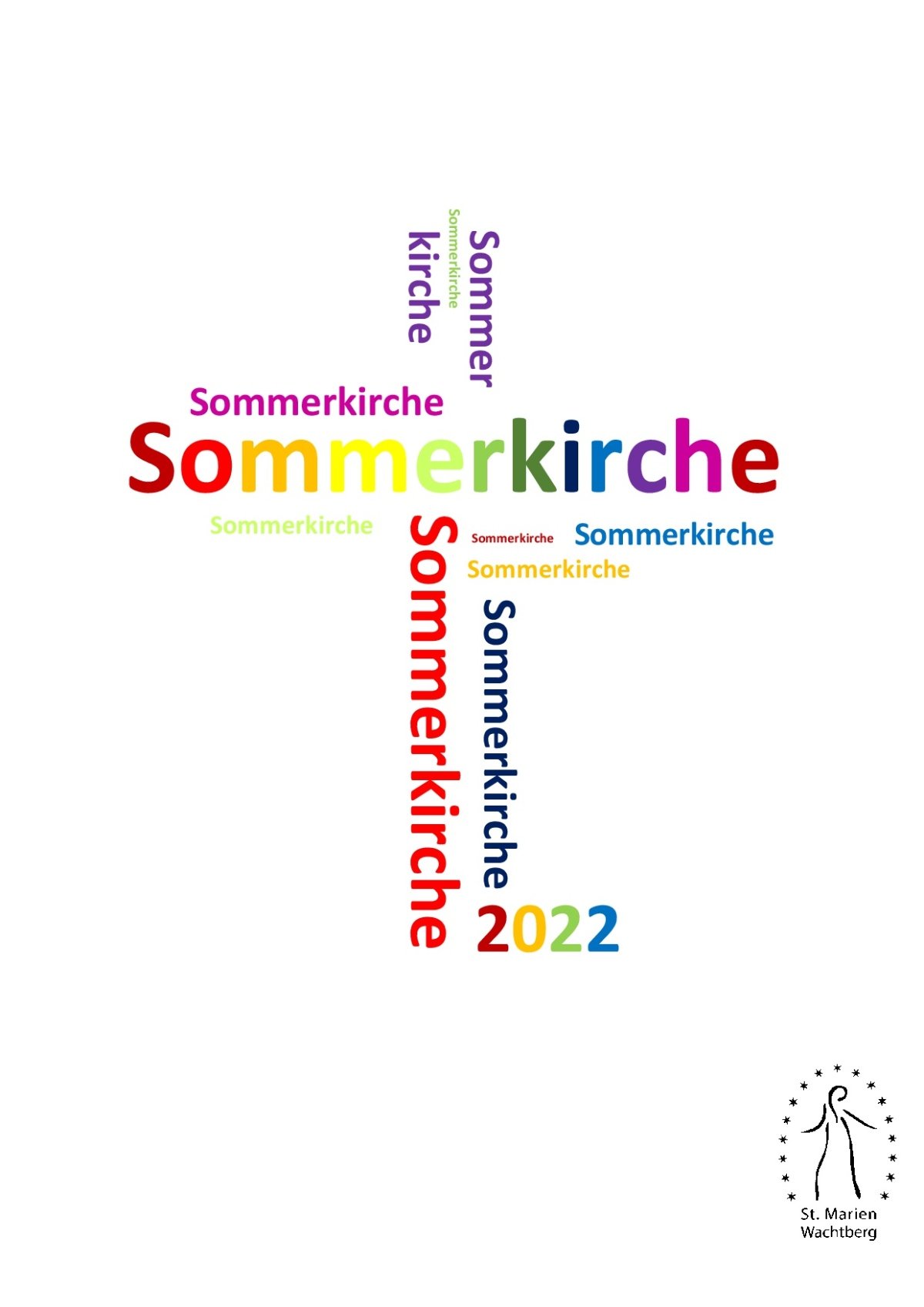 Flyer Sommerkirche 2022 (c) Liturgieausschuss St. Marien Wachtberg