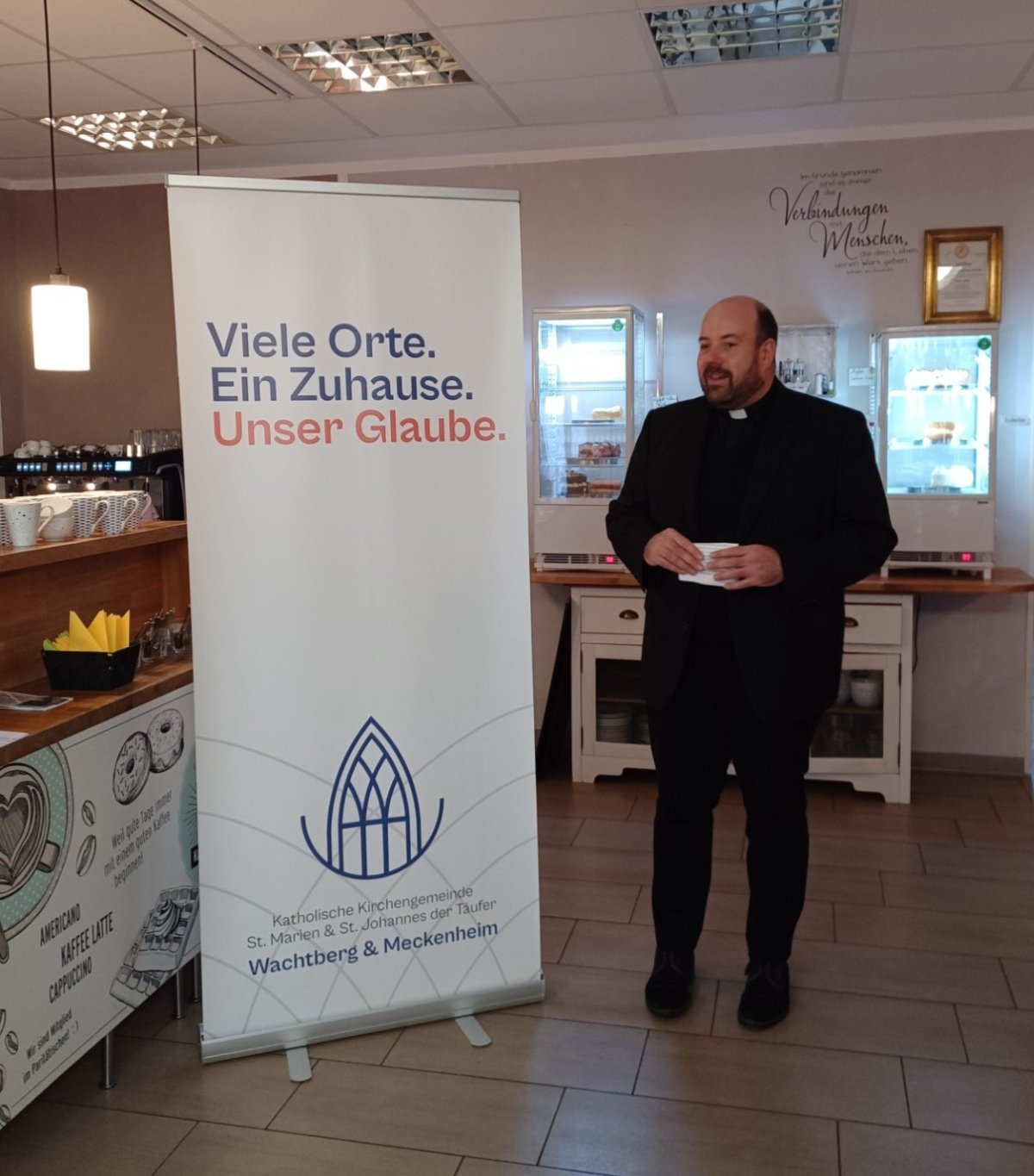 Vorstellung neues Logo im Café Sofa (c) Pfarreiengemeinschaft Meckenheim-Wachtberg