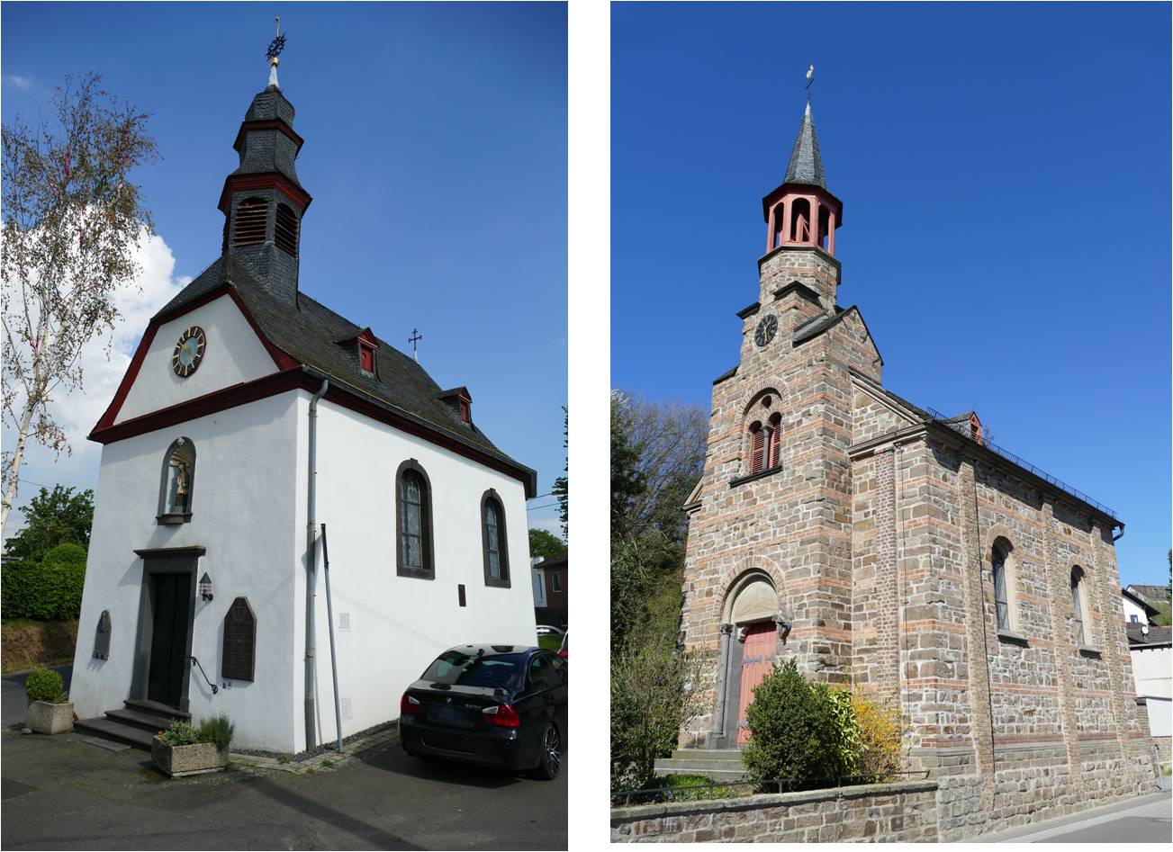 Kapelle St. Nepomuk Holzem und Kapelle St. Michael Pech