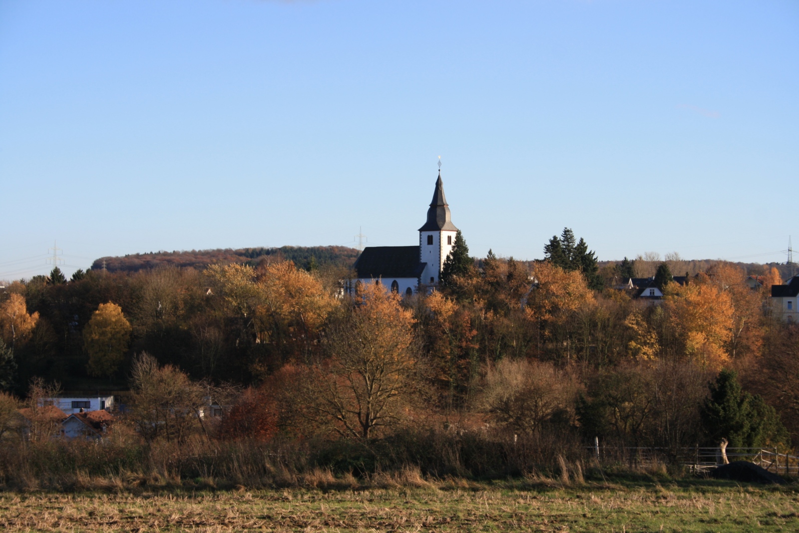 Kirche Villip Panoramaansicht (c) Birgit Blum