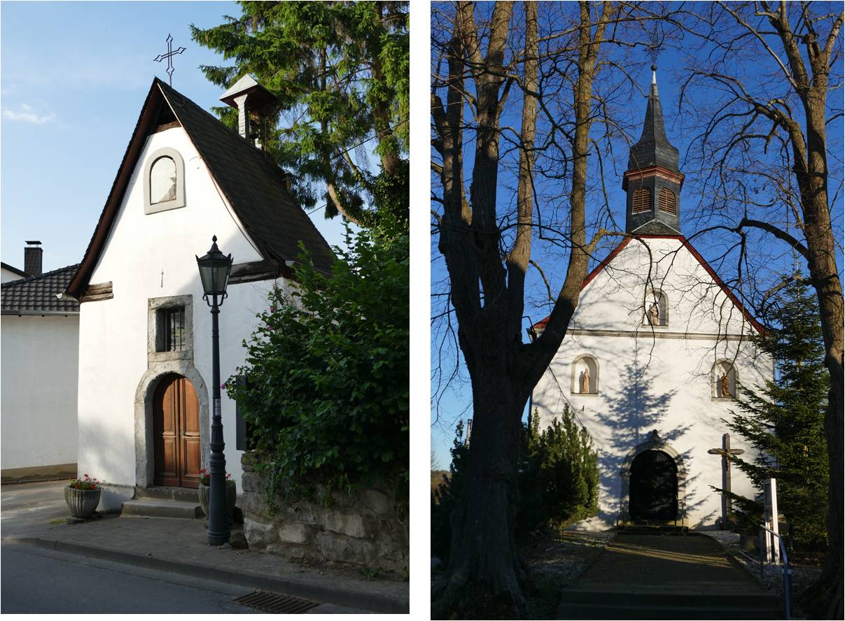 Kapelle St. Scholastika Kürrighoven und Kapelle St. Antonius Arzdorf