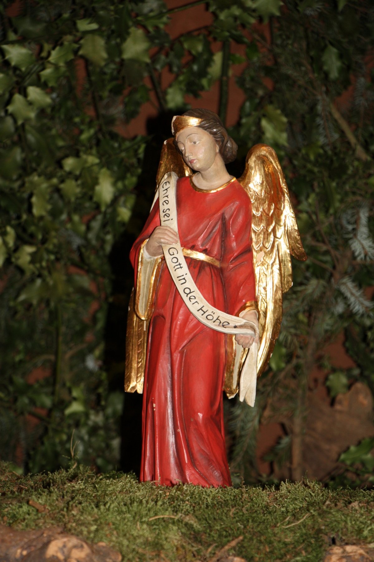 Verkündigungsengel in der Krippe Niederbachem (c) Daniela Blum