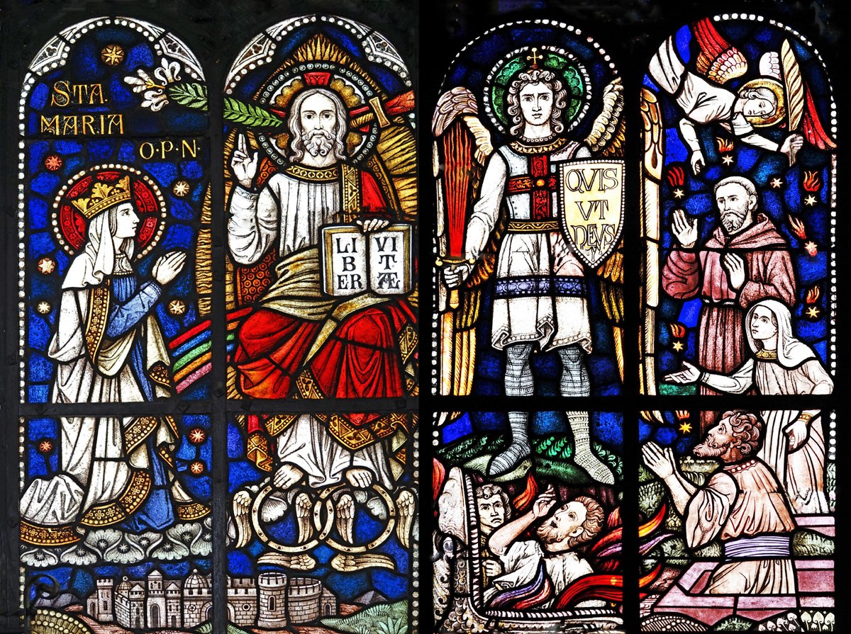Fenster der Michaelskapelle (c) Heinz Contzen